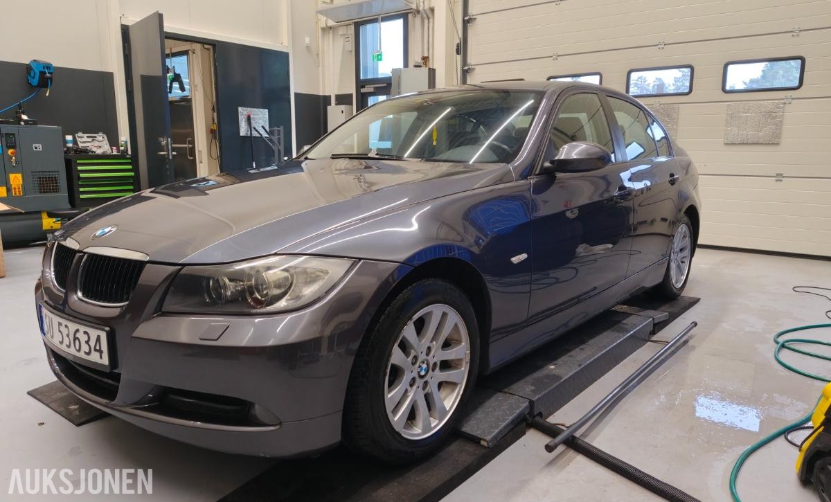 2007 BMW 316i (E90) SKINNSETER S+V DEKK EU OK 02.2027 168000km